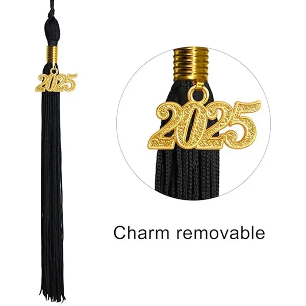 Graduation Cap with 2025 Tassel - Graduation Cap with 2025 Tassel - Image 2 of 11