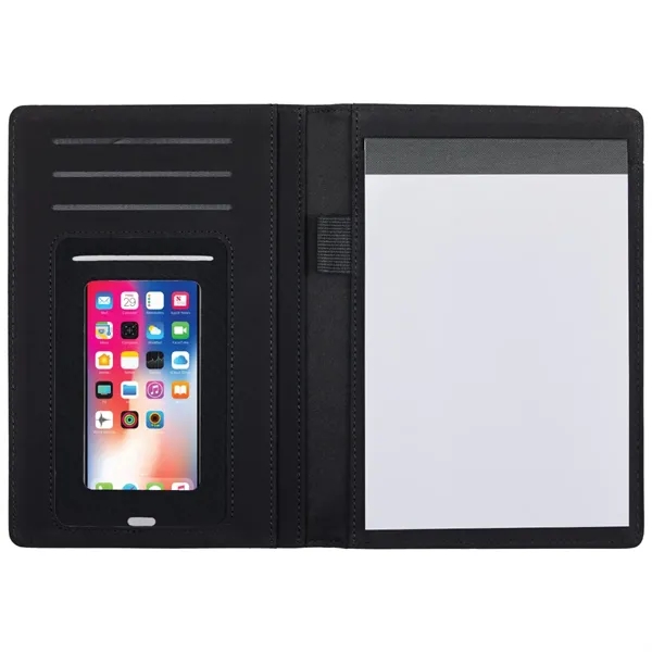 Lightweight Padfolio w/ Smartphone Sleeve and Notepad - Lightweight Padfolio w/ Smartphone Sleeve and Notepad - Image 1 of 2