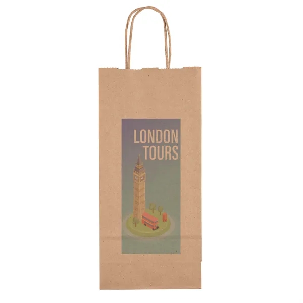 Eco Vino - Kraft-Brown Shopper - Chromatic