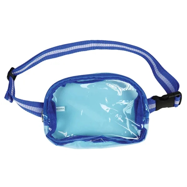 Soft TPU Crossbody Clear Stadium Sling Fanny Waist Pack - Soft TPU Crossbody Clear Stadium Sling Fanny Waist Pack - Image 4 of 6