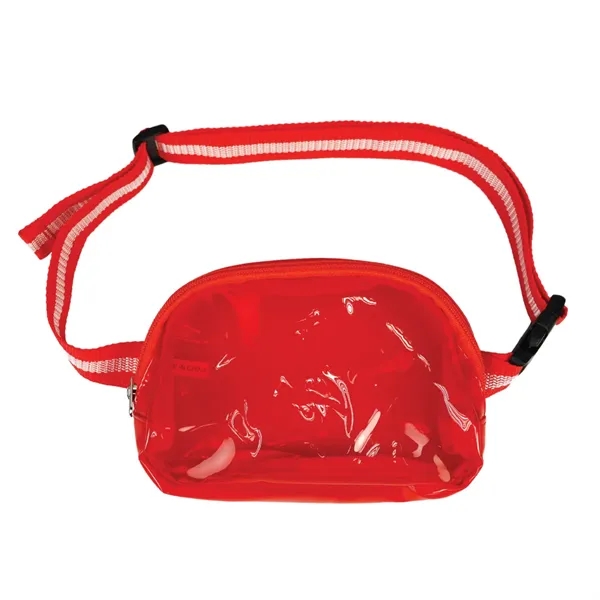 Soft TPU Crossbody Clear Stadium Sling Fanny Waist Pack - Soft TPU Crossbody Clear Stadium Sling Fanny Waist Pack - Image 6 of 6