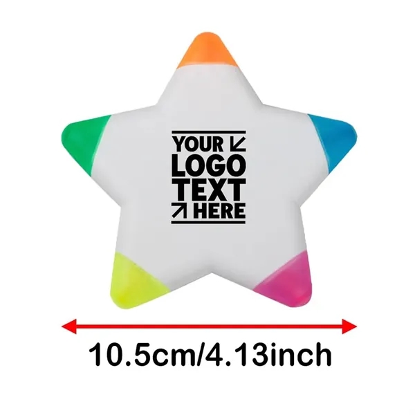 Star Multicolor Highlighters Fluorescent Pens - Star Multicolor Highlighters Fluorescent Pens - Image 1 of 4