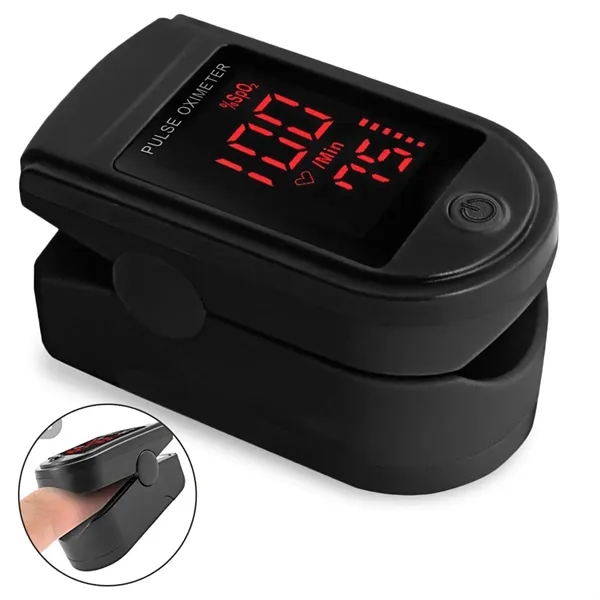 Fingertip Pulse Oximeter Blood Oxygen Saturation Monitor - Fingertip Pulse Oximeter Blood Oxygen Saturation Monitor - Image 0 of 4