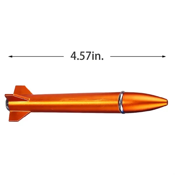 Rocket Missile Shaped Ballpoint Pen Advertising Gift - Rocket Missile Shaped Ballpoint Pen Advertising Gift - Image 1 of 5