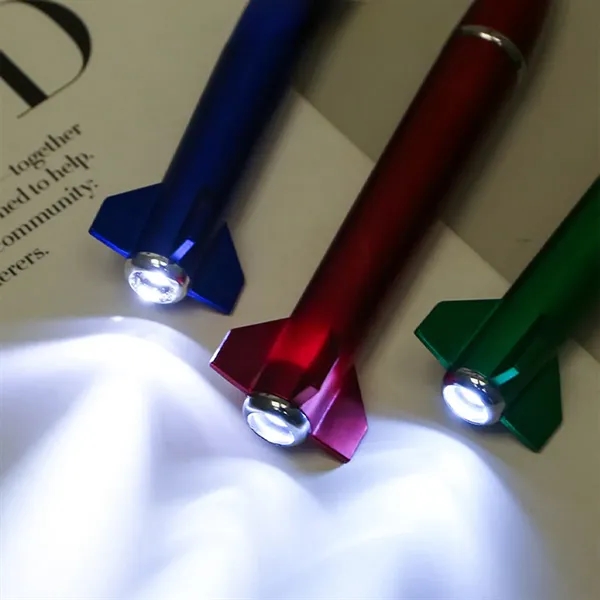 Rocket Missile Shaped Ballpoint Pen Advertising Gift - Rocket Missile Shaped Ballpoint Pen Advertising Gift - Image 2 of 5