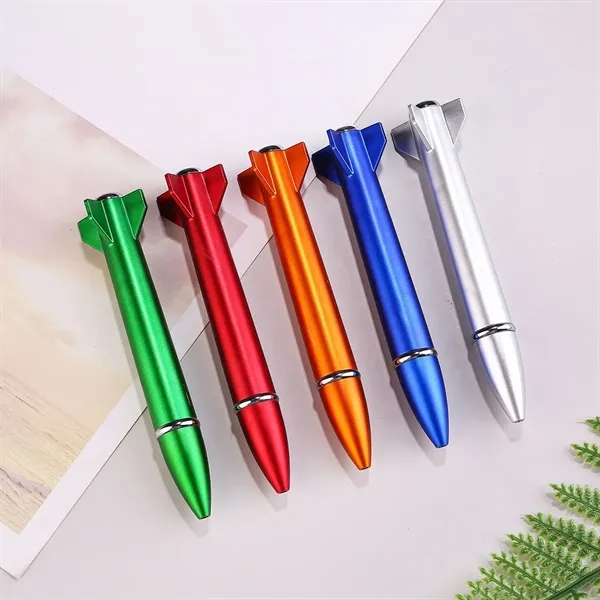 Rocket Missile Shaped Ballpoint Pen Advertising Gift - Rocket Missile Shaped Ballpoint Pen Advertising Gift - Image 5 of 5