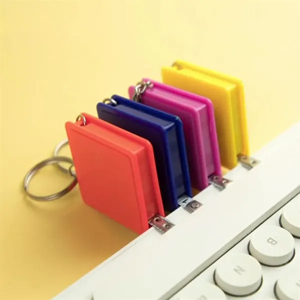 Keychain Steel Tape Measure For Measuring 1 Meter Square - Keychain Steel Tape Measure For Measuring 1 Meter Square - Image 1 of 3