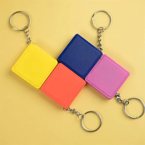 Keychain Steel Tape Measure For Measuring 1 Meter Square - Keychain Steel Tape Measure For Measuring 1 Meter Square - Image 2 of 3