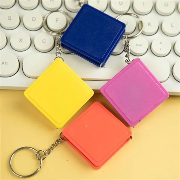 Keychain Steel Tape Measure For Measuring 1 Meter Square - Keychain Steel Tape Measure For Measuring 1 Meter Square - Image 3 of 3