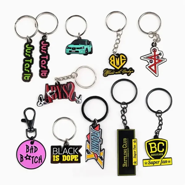 Metal Keychain Event Commemorative Gift Alloy Paint Pendant - Metal Keychain Event Commemorative Gift Alloy Paint Pendant - Image 1 of 4