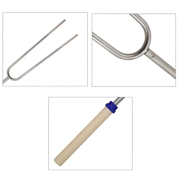 Retractable Roasting Sticks - Retractable Roasting Sticks - Image 1 of 9