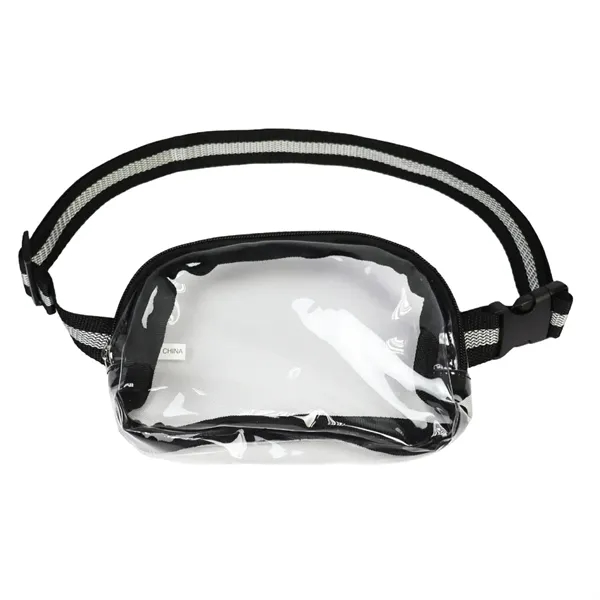Custom Soft TPU Crossbody Clear Stadium Sling Fanny Waist Pack
