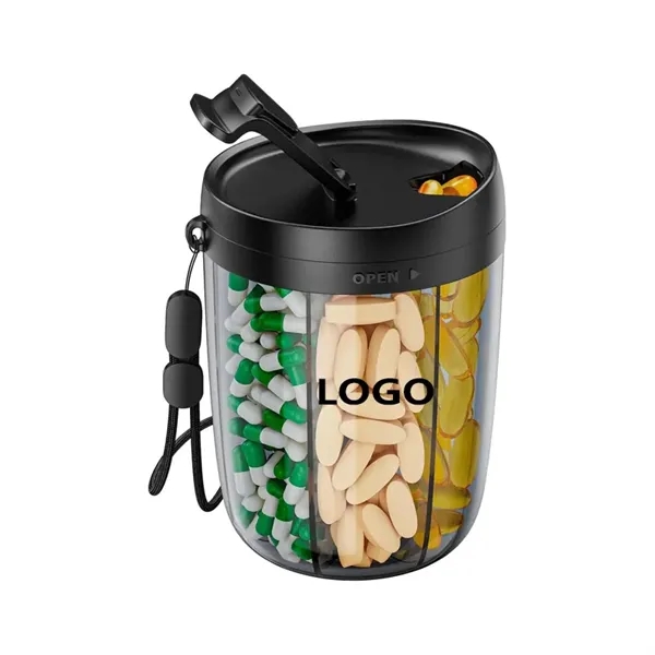 Pill Organizer Bottle - Pill Organizer Bottle - Image 2 of 3