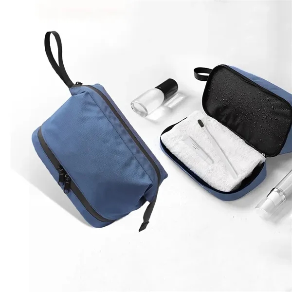 Waterproof Traveler Toiletry Bag Pouches Organizer Dopp Kit - Waterproof Traveler Toiletry Bag Pouches Organizer Dopp Kit - Image 1 of 3