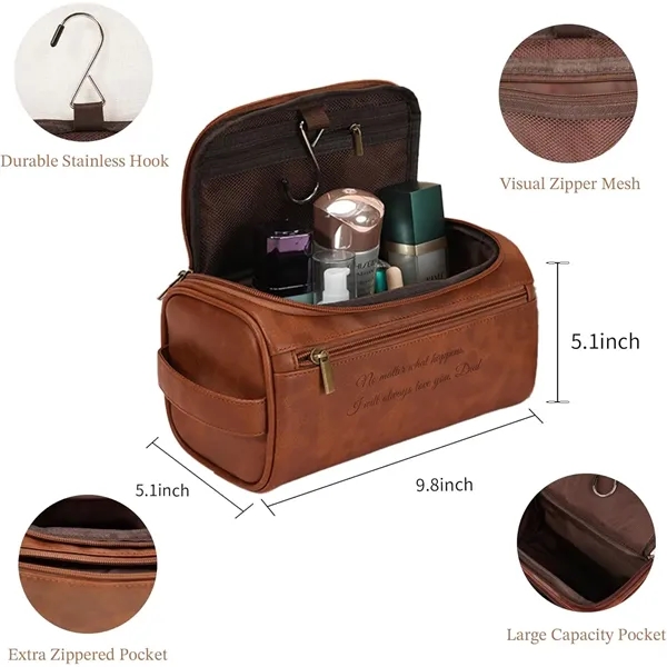 Personalized Toiletry Bag - Personalized Toiletry Bag - Image 1 of 2