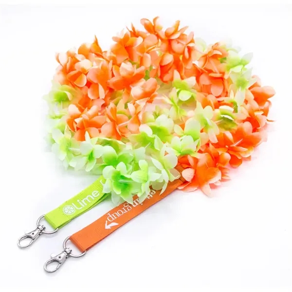 Hawaiian Leis Garland Lanyard - Hawaiian Leis Garland Lanyard - Image 0 of 5