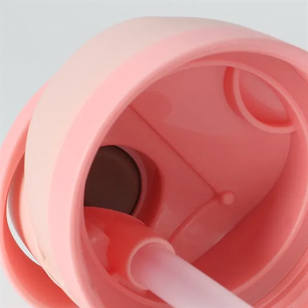 24 Oz Insulated Stainless Steel Water Bottle with Straw - 24 Oz Insulated Stainless Steel Water Bottle with Straw - Image 5 of 5