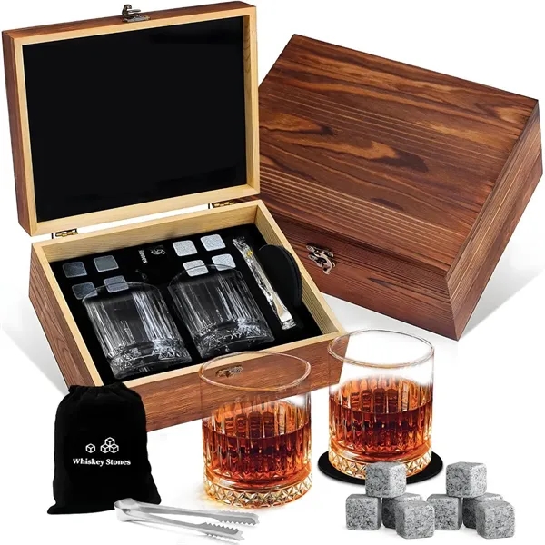 Whiskey Glasses Gift Set - Whiskey Glasses Gift Set - Image 10 of 10