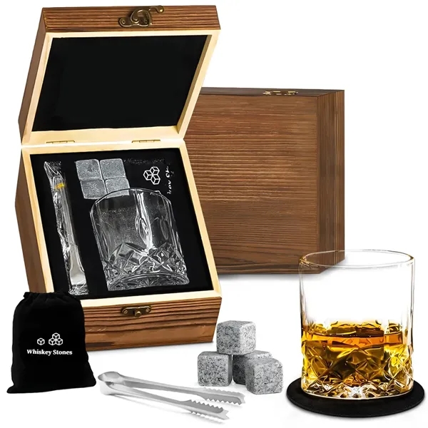 Whiskey Glasses Gift Set - Whiskey Glasses Gift Set - Image 9 of 10