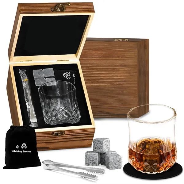Whiskey Glasses Gift Set - Whiskey Glasses Gift Set - Image 8 of 10