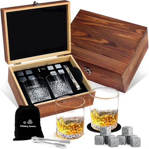 Whiskey Glasses Gift Set - Whiskey Glasses Gift Set - Image 6 of 10