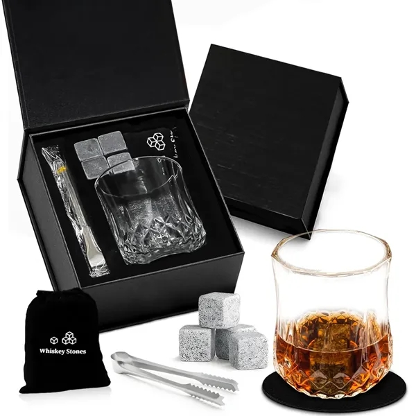 Whiskey Glasses Gift Set - Whiskey Glasses Gift Set - Image 3 of 10