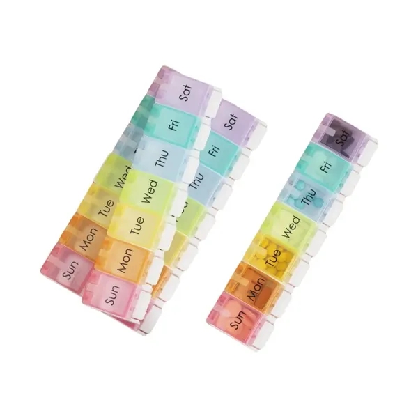 Travel 7 Day Pill Box Case - Travel 7 Day Pill Box Case - Image 2 of 4