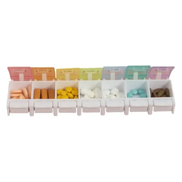 Travel 7 Day Pill Box Case - Travel 7 Day Pill Box Case - Image 3 of 4