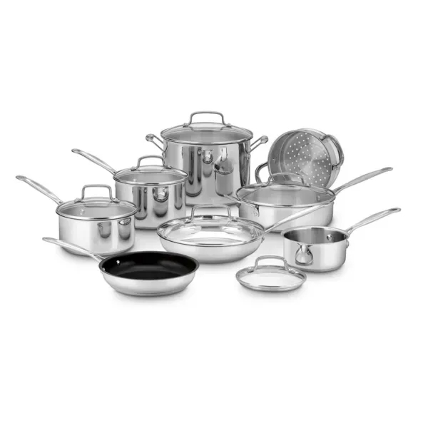 Cuisinart Chef's Classic Stainless 14-Piece Set - Cuisinart Chef's Classic Stainless 14-Piece Set - Image 0 of 0