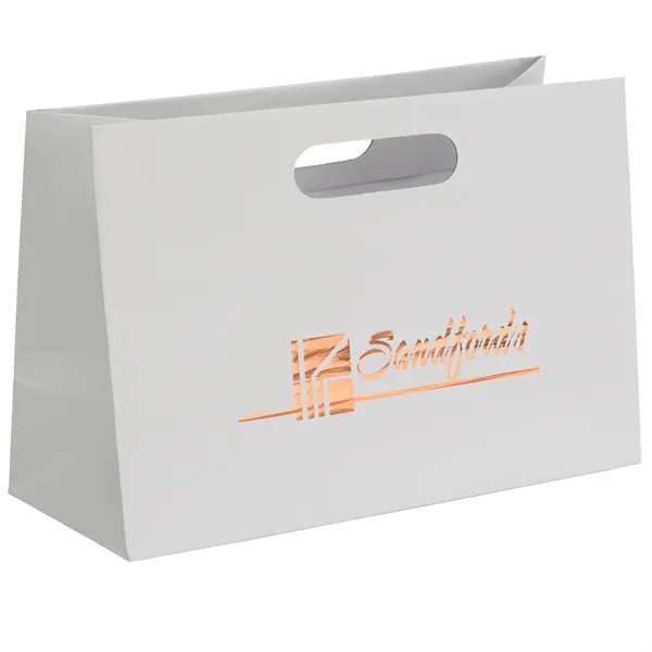 Olivia™- Boutique Die Cut Tote - Foil Print - Olivia™- Boutique Die Cut Tote - Foil Print - Image 3 of 3