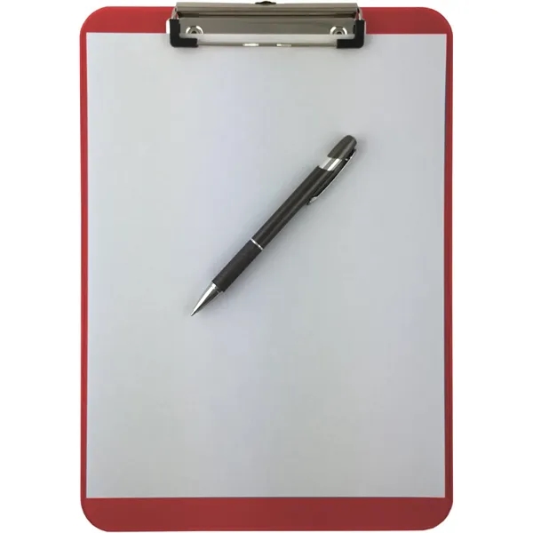 Colorful Transparent Clipboard with Metal Clip - Colorful Transparent Clipboard with Metal Clip - Image 1 of 9