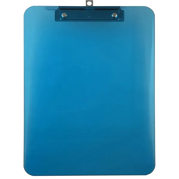 Colorful Transparent Clipboard with Metal Clip - Colorful Transparent Clipboard with Metal Clip - Image 3 of 9