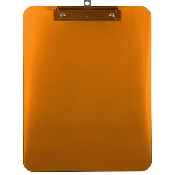 Colorful Transparent Clipboard with Metal Clip - Colorful Transparent Clipboard with Metal Clip - Image 5 of 9