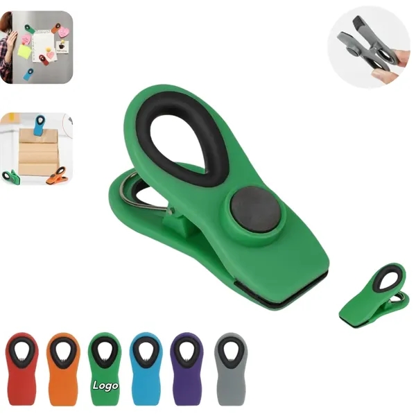 Magnetic Chip Clip - Strong Grip Food Bag & Note Holder - Magnetic Chip Clip - Strong Grip Food Bag & Note Holder - Image 0 of 7