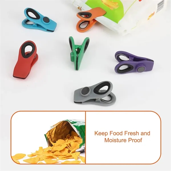 Magnetic Chip Clip - Strong Grip Food Bag & Note Holder - Magnetic Chip Clip - Strong Grip Food Bag & Note Holder - Image 4 of 7