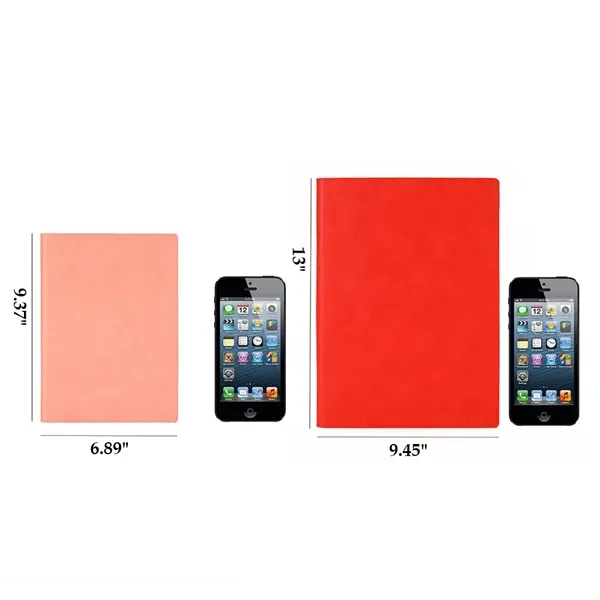 A4/A5 PU Leather Magnetic Portfolio Folder with Notepad - A4/A5 PU Leather Magnetic Portfolio Folder with Notepad - Image 1 of 12