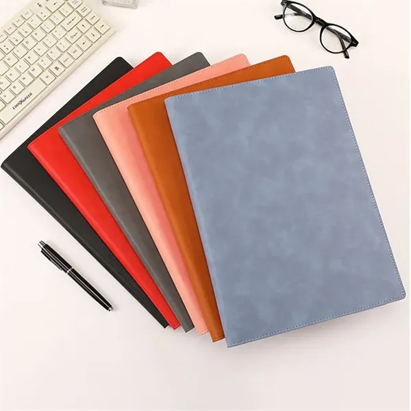 A4/A5 PU Leather Magnetic Portfolio Folder with Notepad - A4/A5 PU Leather Magnetic Portfolio Folder with Notepad - Image 5 of 12