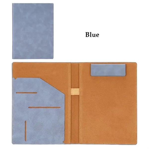 A4/A5 PU Leather Magnetic Portfolio Folder with Notepad - A4/A5 PU Leather Magnetic Portfolio Folder with Notepad - Image 8 of 12