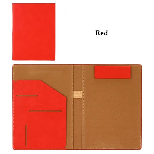 A4/A5 PU Leather Magnetic Portfolio Folder with Notepad - A4/A5 PU Leather Magnetic Portfolio Folder with Notepad - Image 11 of 12
