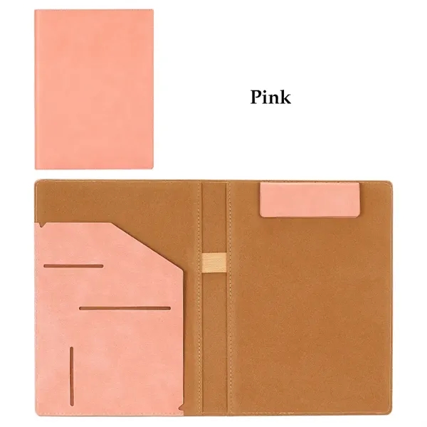A4/A5 PU Leather Magnetic Portfolio Folder with Notepad - A4/A5 PU Leather Magnetic Portfolio Folder with Notepad - Image 12 of 12