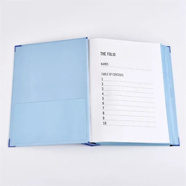 12-Pocket Accordion File Folder With Button Closure - 12-Pocket Accordion File Folder With Button Closure - Image 6 of 9