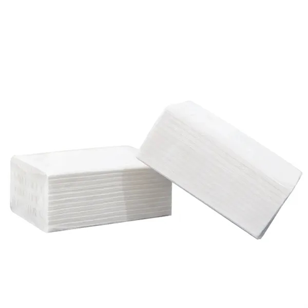 White Folded 2-ply Napkins - White Folded 2-ply Napkins - Image 3 of 4