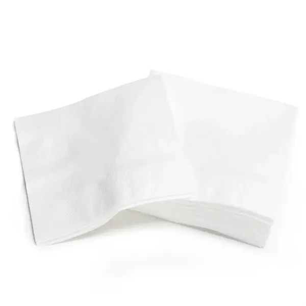 White Folded 2-ply Napkins - White Folded 2-ply Napkins - Image 4 of 4