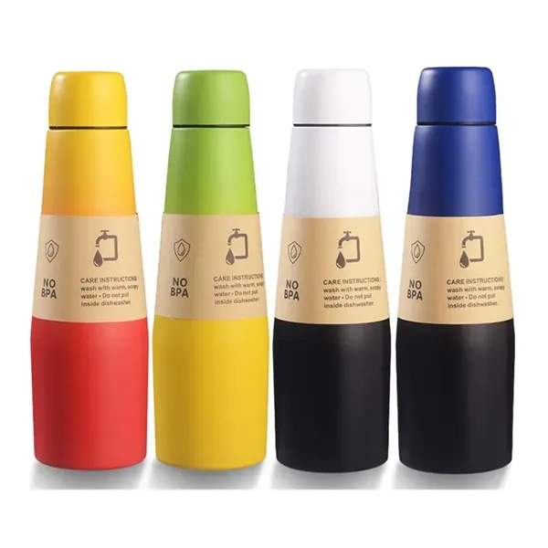 18oz Stainless Steel Vacuum Flask Insulated Cola Bottle - 18oz Stainless Steel Vacuum Flask Insulated Cola Bottle - Image 0 of 5