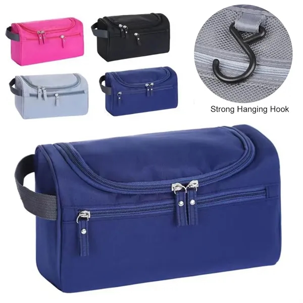 Hanging Travel Toiletry Bag Cosmetic Makeup Organizer - Hanging Travel Toiletry Bag Cosmetic Makeup Organizer - Image 0 of 4