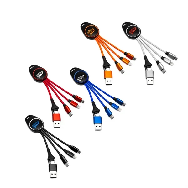 Light-Up 5-in-1 Charging Cable - Light-Up 5-in-1 Charging Cable - Image 0 of 0