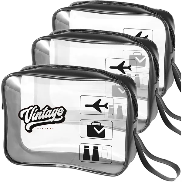 Clear Toiletry Bags For Travel - Clear Toiletry Bags For Travel - Image 0 of 2