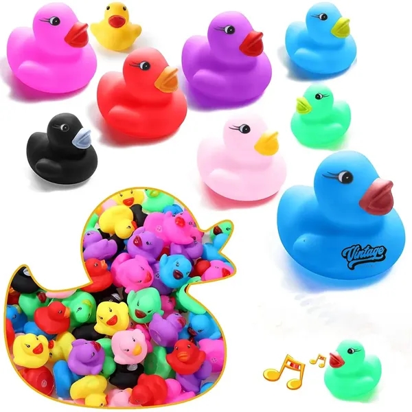 Mini Rubber Ducks Bathtub Toys - Mini Rubber Ducks Bathtub Toys - Image 0 of 2