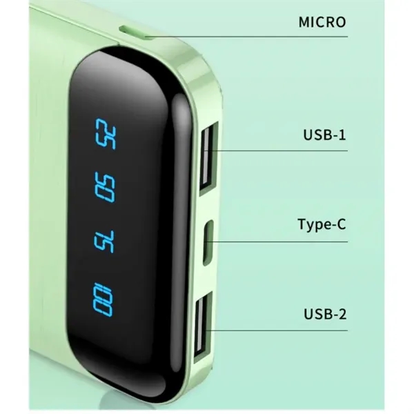Power Bank 10000mAh Portable Charger - Power Bank 10000mAh Portable Charger - Image 1 of 6