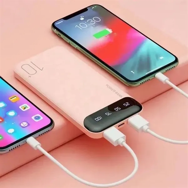 Power Bank 10000mAh Portable Charger - Power Bank 10000mAh Portable Charger - Image 2 of 6